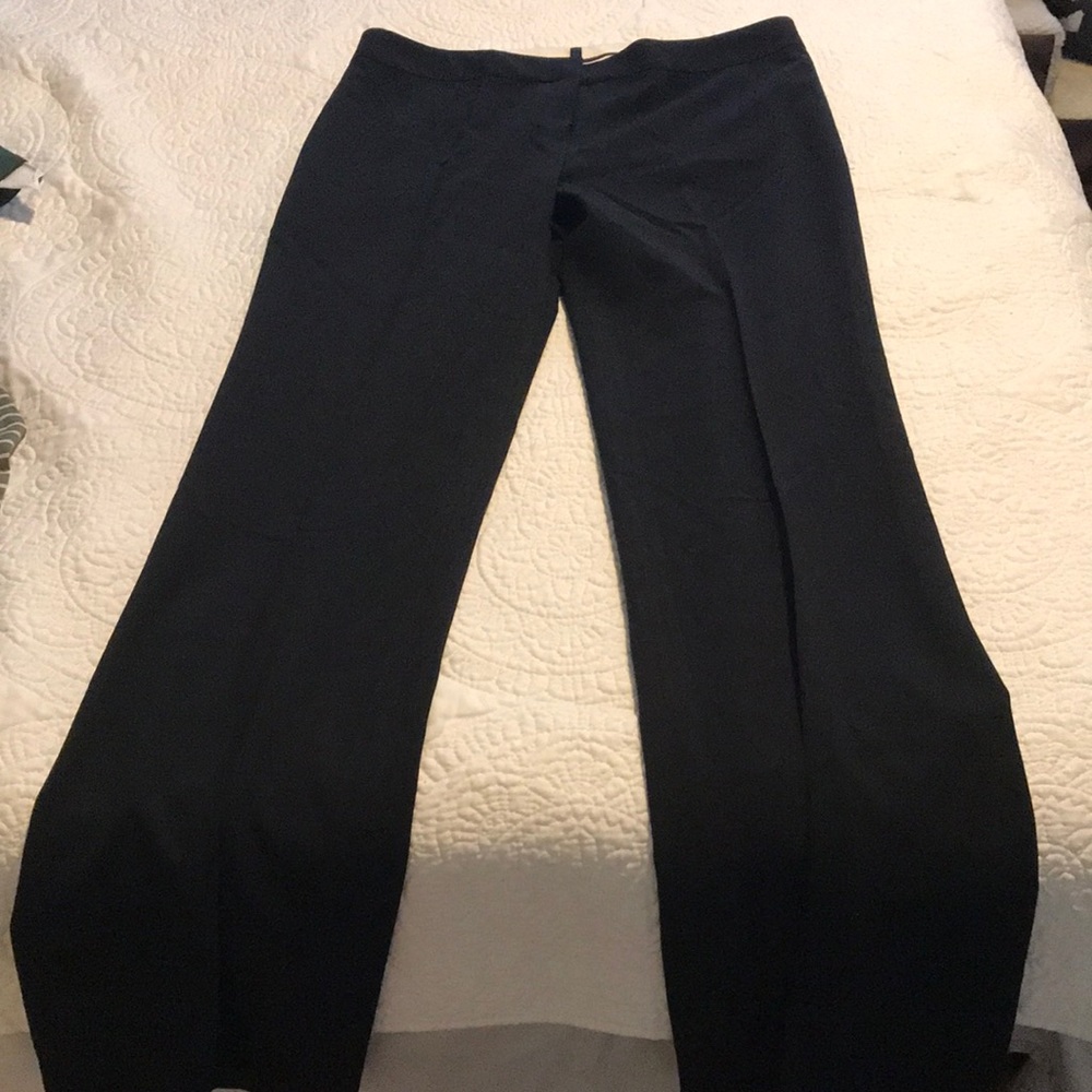 Tahari wife leg black dress pants